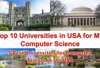 5 Best Universities for Computer Science in the USA