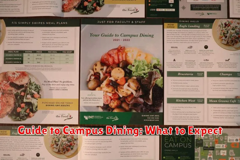 Guide to Campus Dining: What to Expect