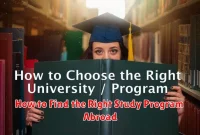 How to Find the Right Study Program Abroad