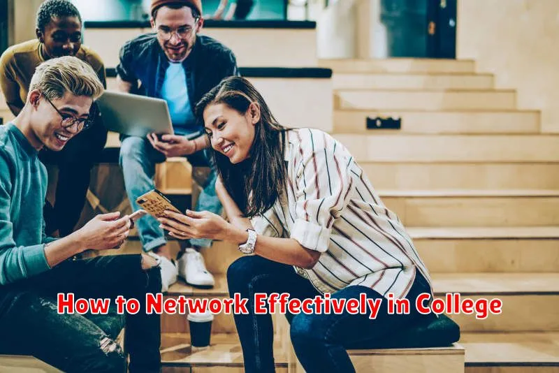 How to Network Effectively in College