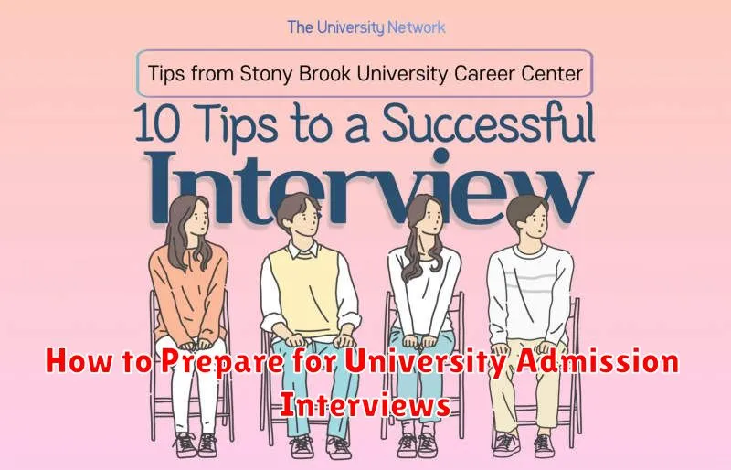 How to Prepare for University Admission Interviews