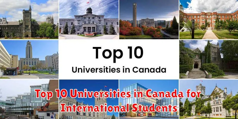 Top 10 Universities in Canada for International Students